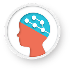 head with EEG attached